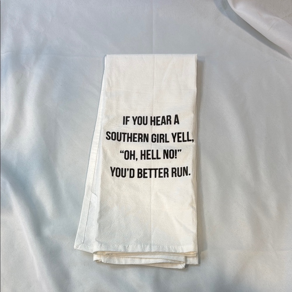 Wildwood Landing Flour Sack Kitchen Tea Towel 100% Cotton 29" x 29", NWOT - Picture 4 of 4